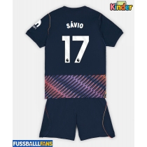 Tottenham Hotspur Savio #17 Auswärts Trikotsatz Kinder 2026-27 Kurzarm (+ Kurze Hosen)